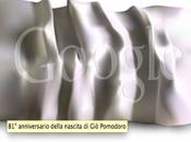 Google: Logo Doodle Novembre 2011 anniversario della nascita Pomodoro