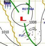 TD01F 2011 si avvicina a Fiji