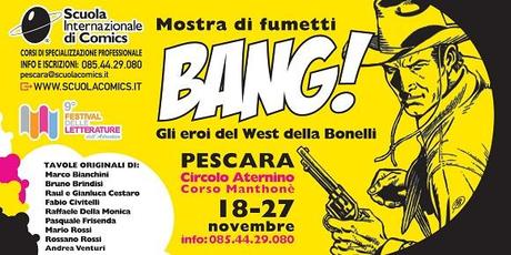 La Scuola Internazionale di Comics di Pescara dedica una mostra a Tex: BANG!