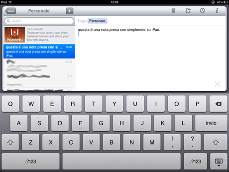 iPad must have: Simplenote