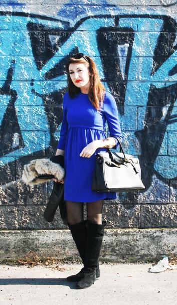 OUTFIT OF THE DAY: Elettric Blue OUTFIT