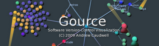 Gource bellissimo programma che vi permette di visualizzare le modifiche che sono state apportate in un repository Git, , Mercurial, Bazaar e SVN sotto forma di un video animato.