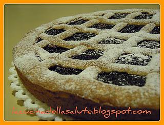 Crostata classica alla marmellata di prugne