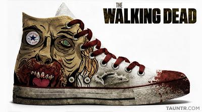 Converse All Star di TWD: Walk like a dead