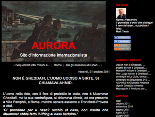 Gheddafi non è morto: la verità svelata da Trotzkji