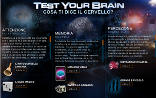 Metti alla prova il cervello: alcuni test/giochi su attenzione, memoria, percezione