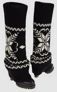 Gli stivali ricoperti di maglia by D