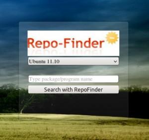 Repo-Finder Plasmoide per KDE