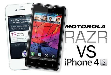 VideoConfronto: iPhone 4S e Motorola RAZR