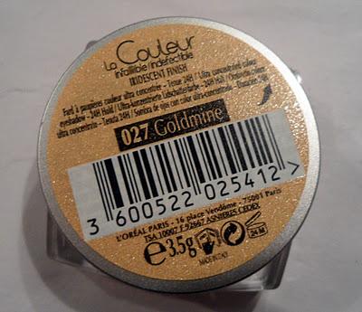 L'Oreal - Color Infaillible Eyeshadow Collezione L'Or Review/Recensione + Photos/Foto