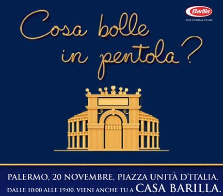 Casa Barilla: 20 novembre a Palermo