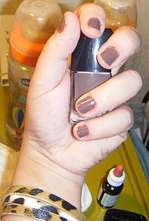 eyes lips face nail polish - smoky brown