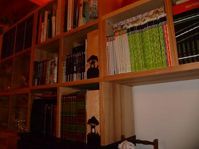 Altro spazio per i libri nella LIBRERIA in MANSARDA