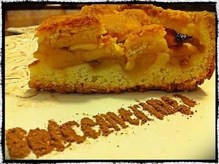 CROSTATA DI RISO CON MELE AL PROFUMO D'ARANCIA