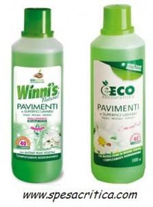 detersivo pavimenti ecologico winnis èECO 223x300 Detersivi biodegradabili ed ecologici Winnis