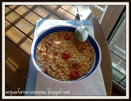 ...minestra di lenticchie e riso e la scoperta della ricchezza nutrizionale di piccoli frutti...