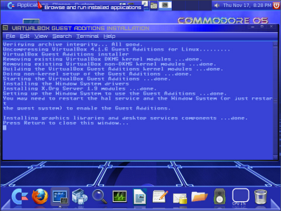 Commodore OS tips and tricks #2 (Commodore OS su VirtualBox)