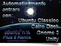 Ubuntu entrata diretta con varie interfacce