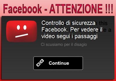 Sicurezza Facebook Virus