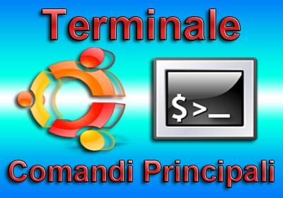 Terminale elenco dei comandi principali