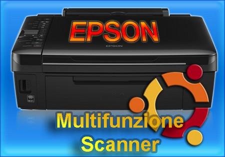 Stampanti Epson multifunzione con scanner in Ubuntu