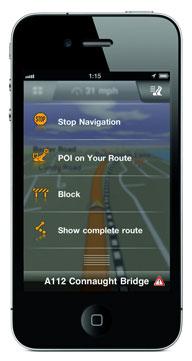 NAVIGON 2.0 per iPhone e iPad si può personalizzare
