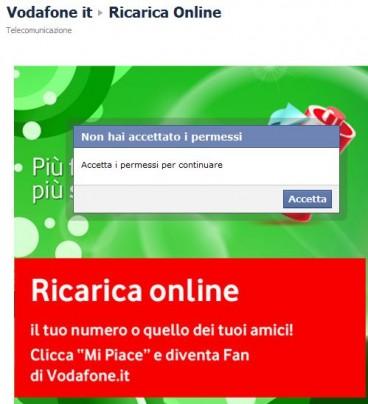 Vodafone rivoluziona la ricarica: Facebook, sito e app!