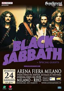 Black Sabbath - Unica data in Italia a giugno al Gods Of Metal 2012