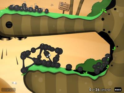 World of Goo gioco di costruzioni ingegnoso e divertente