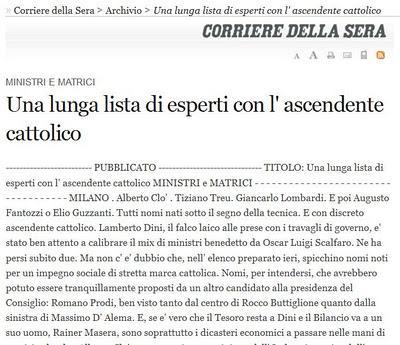 Mario Monti: niente di nuovo sotto il sole Vaticano Mario Monti: niente di nuovo sotto il sole Vaticano