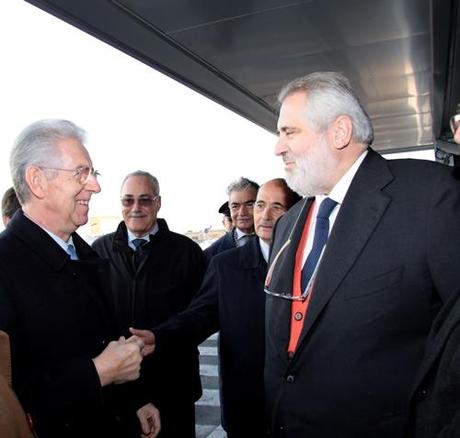 Fabrizio Palenzona, Presidente di Aeroporti di Roma, acco...