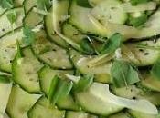 ricette light: carpaccio zucchine