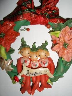 Ghirlanda con folletti