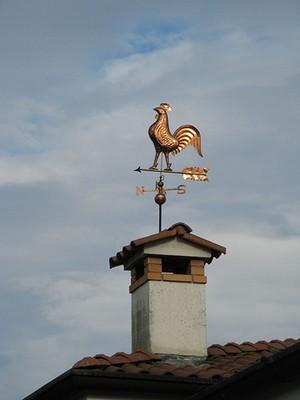 galletto segna vento