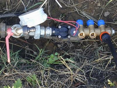 tubi irrigazione fuori terra