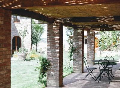 porticato da giardino