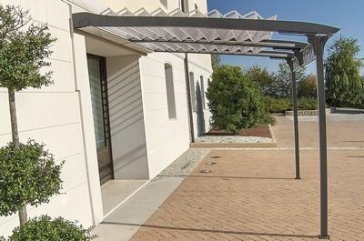 pergola in alluminio