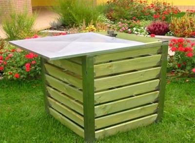 compostiera per rifiuti