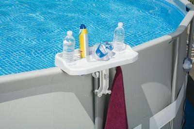 vano porta bicchieri e bibite da piscina