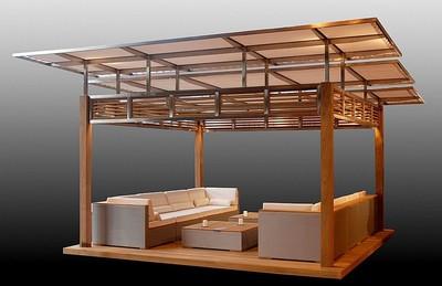 gazebo in legno