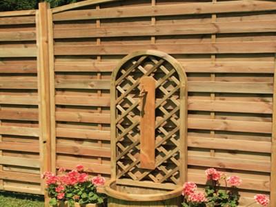 frangivento in legno