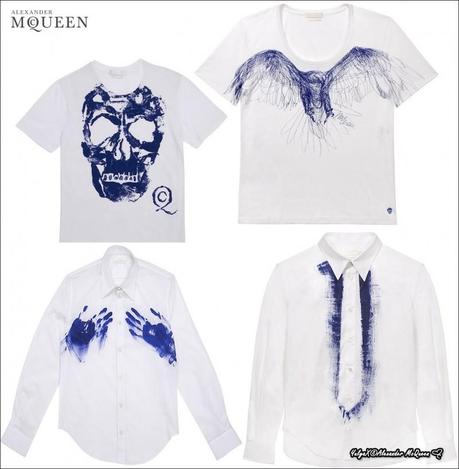 Le camicie artistiche di McQueen