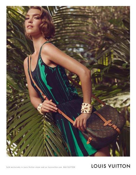 Arizona Muse Nella Campagna Pubblicitaria di Louis Vuitton Resort 2012