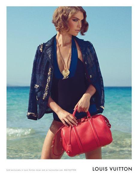 Arizona Muse Nella Campagna Pubblicitaria di Louis Vuitton Resort 2012