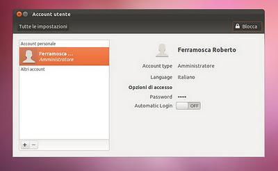 Come evitare l'autentificazione in Ubunto!!!!