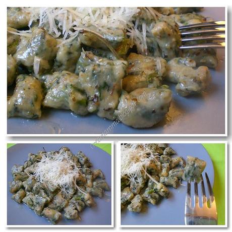 Gnocchetti di pane e bietole selvatiche