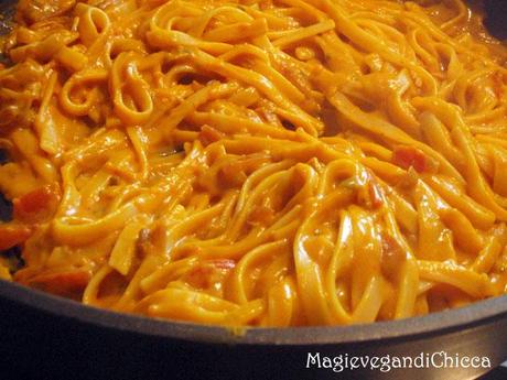 Linguine alla crema di zucca e yogurt