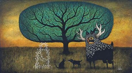 BELLISSIMI PATTERNS NELLE MISTERIOSE CREATURE DI ANDY KEHOE