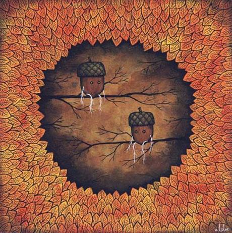 BELLISSIMI PATTERNS NELLE MISTERIOSE CREATURE DI ANDY KEHOE