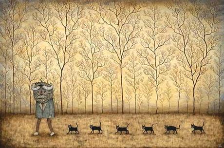 BELLISSIMI PATTERNS NELLE MISTERIOSE CREATURE DI ANDY KEHOE